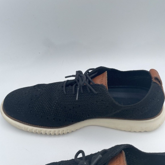 Cole Haan Zerogrand‎ Stitchlite Black Oxford Shoes C27568 Mens Size 10 M - Picture 4 of 8